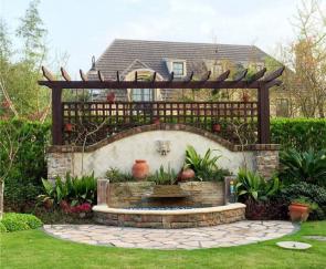 别墅花园实景案例